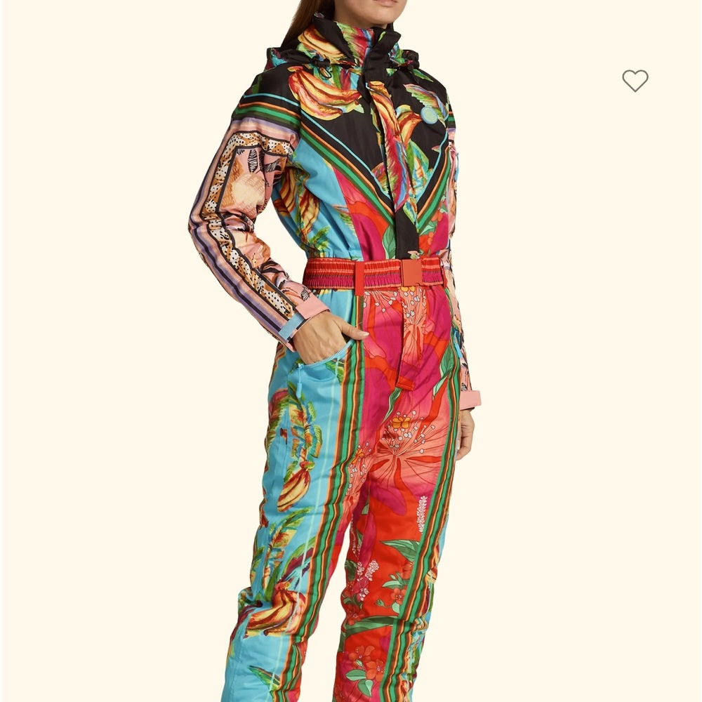 Farm Rio Mixed Scarves Ski Suit